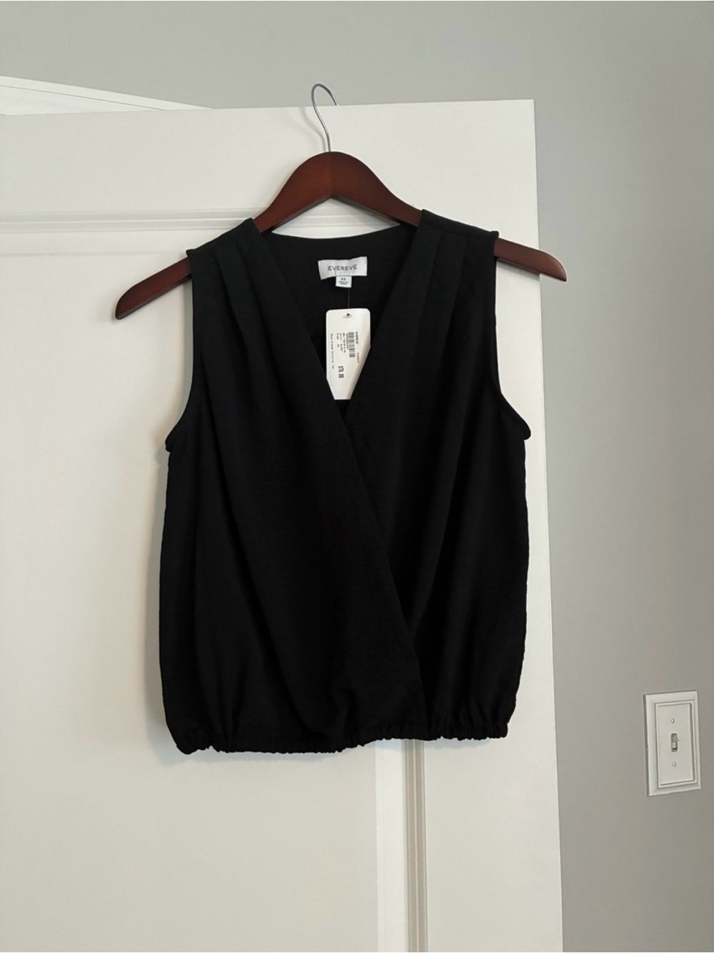 Evereve Raye Draped Surplice Top